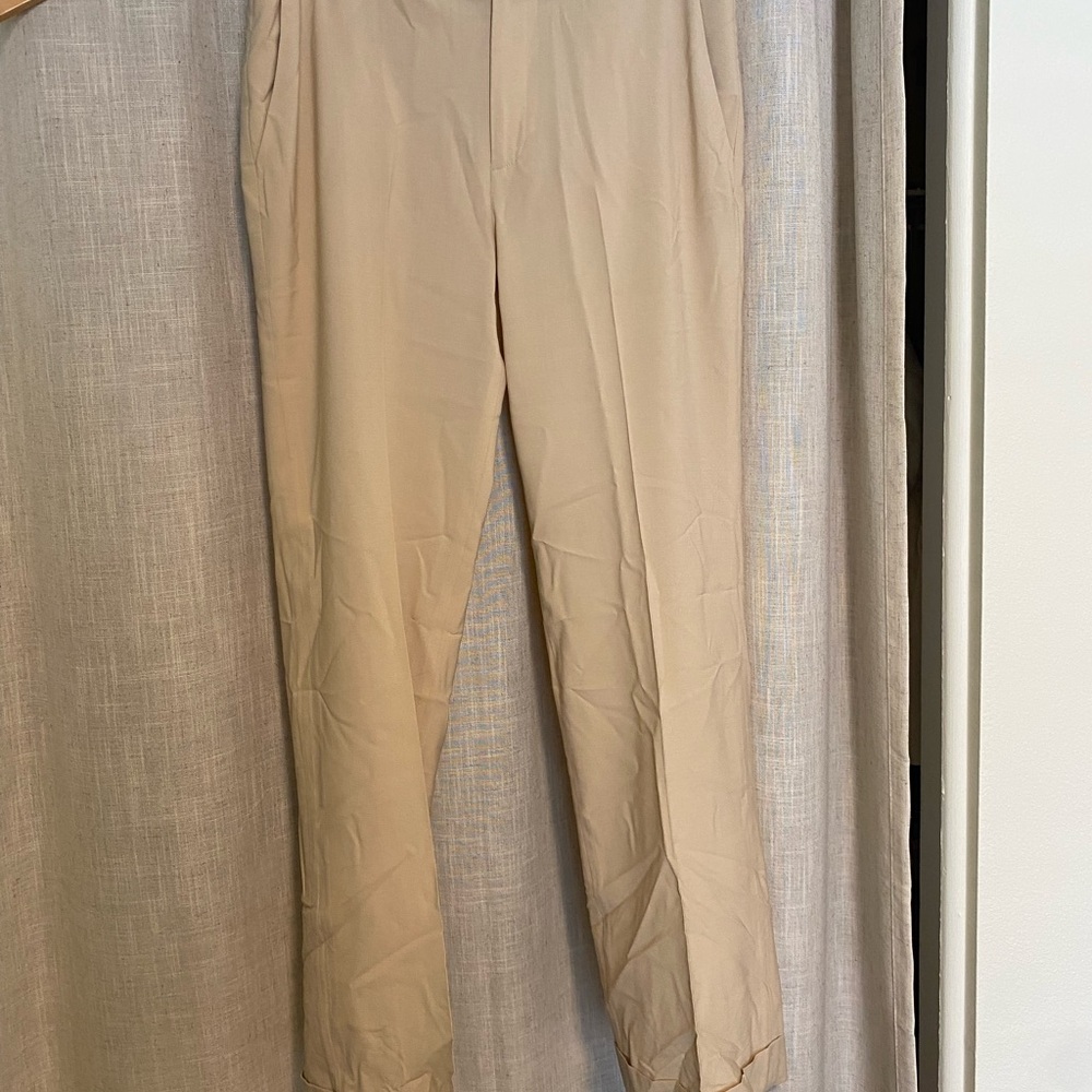 Ralph Lauren Tan Chinos Classic Straight-Leg